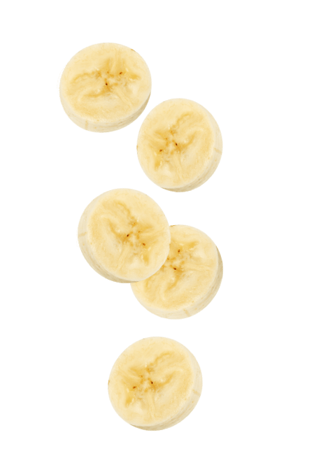 Bananenstücke